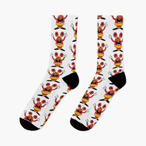 Item preview, Red & Yellow Monster designed and sold by Lisa Vollrath.