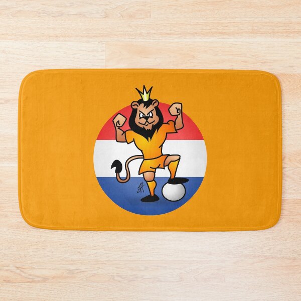 Item preview, Orange lion soccer hero designed and sold by cardvibes.