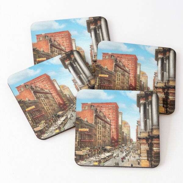 Item preview, City - Chicago IL - Rudolph St 1900 designed and sold by Mike Savad Photography.