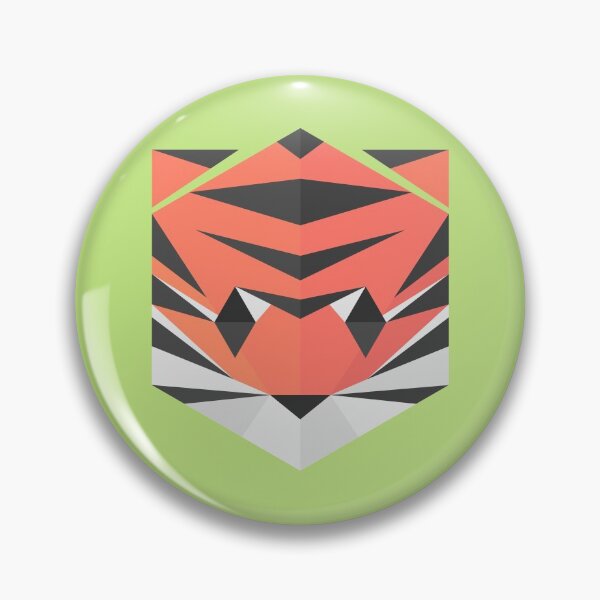 Item preview, Animinimal Tiger (green) designed and sold by animinimal.