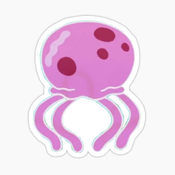 "Copy of Spongebob Jellyfish" Sticker by fanb1tch | Redbubble