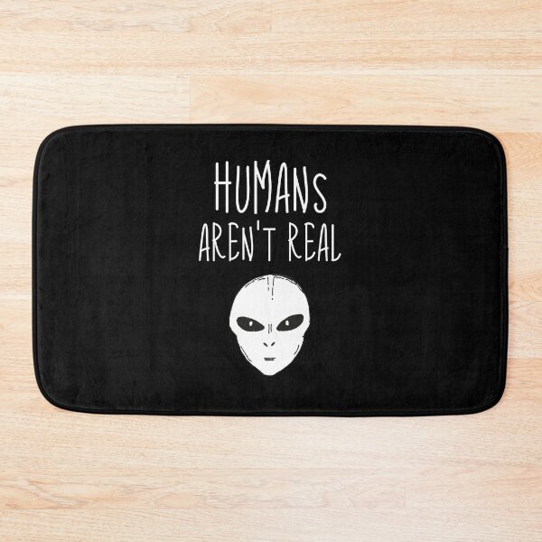 Item preview, Humans Aren't Real Drawing Funny Ufo Lover Alien Quote Design Ufology Fans Gift 2020 designed and sold by FunnySunny T-Shirts.