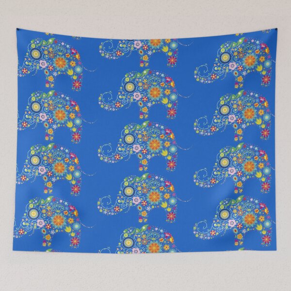 Item preview, Elephant flowers designed and sold by Sebastian Art.