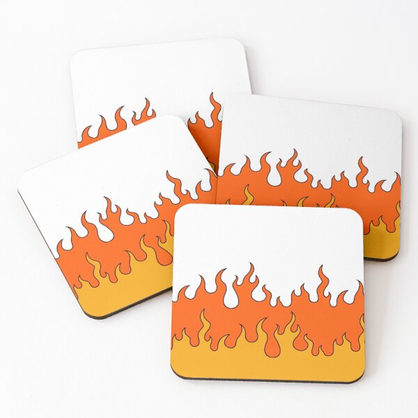 Item preview, Orange flame design designed and sold by hanameda.