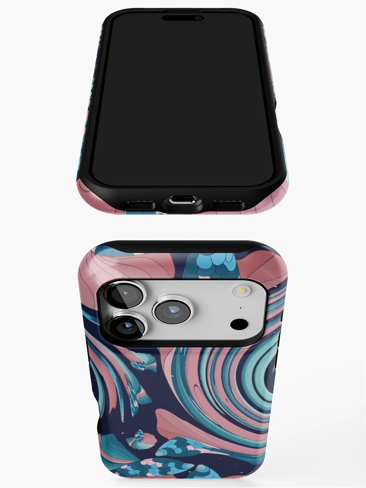 Thumbnail 3 of 4, iPhone Case, Psychedelic print designed and sold by Rococodesigns.