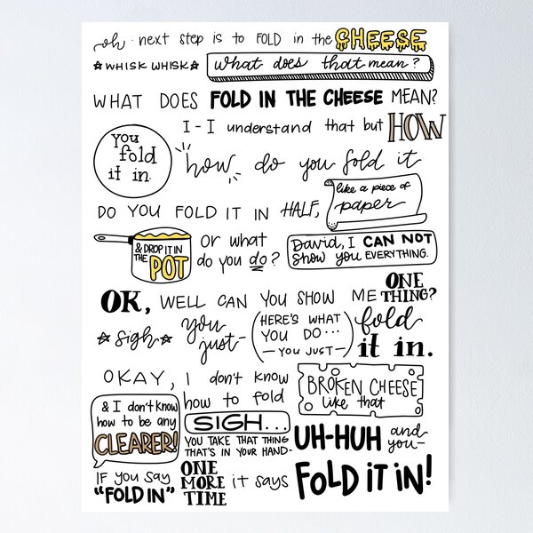 Item preview, Fold in the Cheese designed and sold by hannalilia.