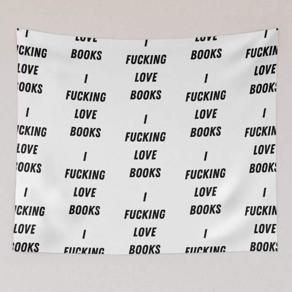 Item preview, I fucking love books designed and sold by ThePoisoned Pen.