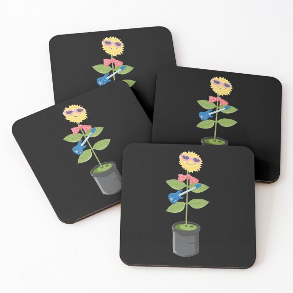Item preview, 1980's 'Rock N Flowers' Tribute Illustration designed and sold by 4amStudio.