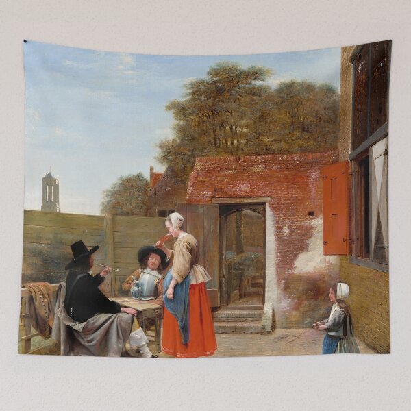 Item preview, 1629-1684). Oil on canvas (1658/1660). designed and sold by brushandframes.