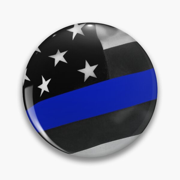 Item preview, Blue Stripe Law Enforcement Flag designed and sold by umeimages.