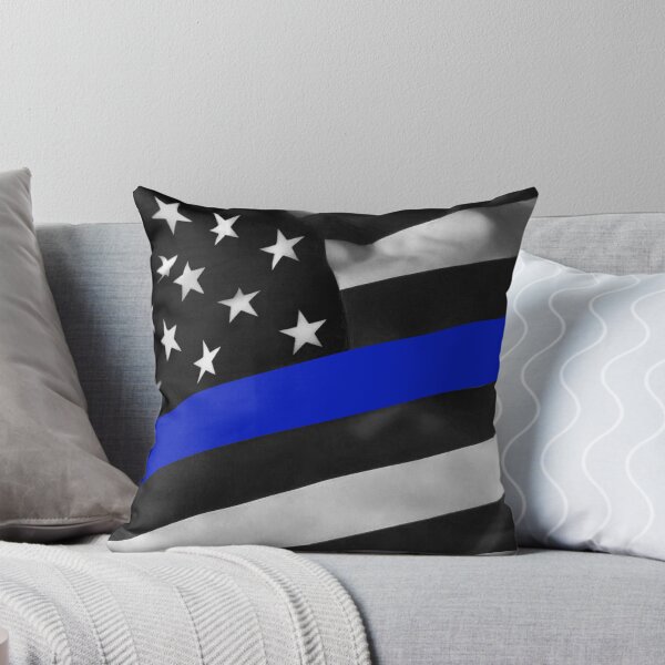 Item preview, Blue Stripe Law Enforcement Flag designed and sold by umeimages.