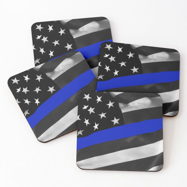 Item preview, Blue Stripe Law Enforcement Flag designed and sold by umeimages.