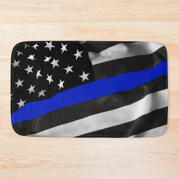 Item preview, Blue Stripe Law Enforcement Flag designed and sold by umeimages.