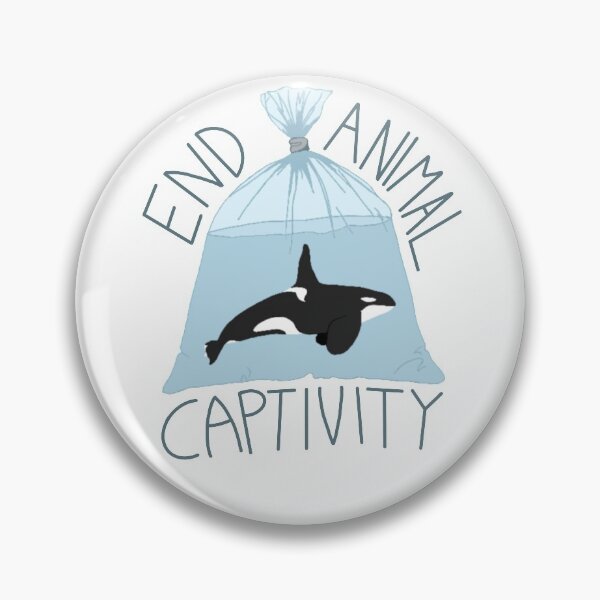 End Animal Captivity Pin