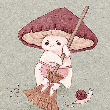 Artwork thumbnail, Angy mushroom does not like to clean by Fairydrop