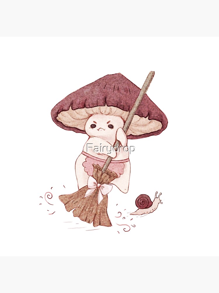 Angy mushroom does not like to clean by Fairydrop
