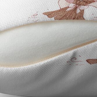 Alternate view of Angy mushroom does not like to clean Throw Pillow