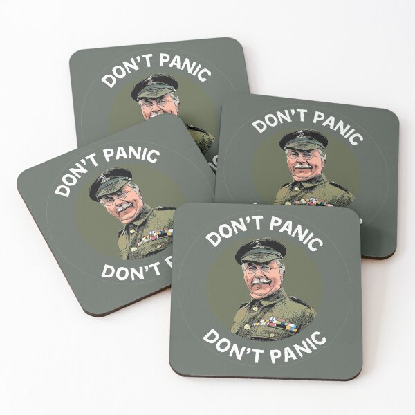 Item preview, Don't Panic Lance Corporal Jones t shirt - Funny Classic British t-shirt - Home Dads Army Mug - England designed and sold by happygiftideas.