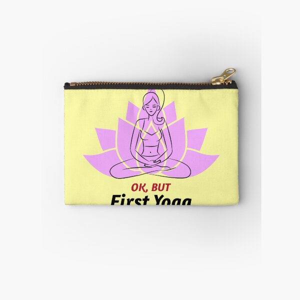 Item preview, Yoga First / Namaste / Yoga Design / Girl Doing Yoga / Meditation / Yoga Lover designed and sold by RedBoyShop.