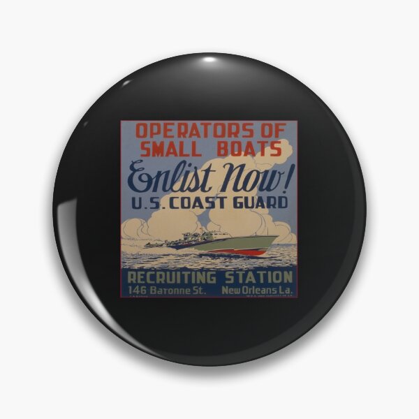 Item preview, Illustrated Coast Guard Poster designed and sold by Slydell1.