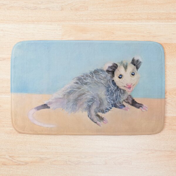 Item preview, Awesome Happy Baby Opossum Watercolor Mixed Media  designed and sold by MariaWorkman.