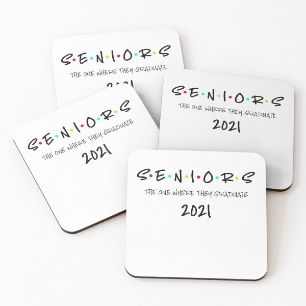 Item preview, Seniors The One Where They Graduate 2021 Graduation Gifts designed and sold by WUOdesigns.