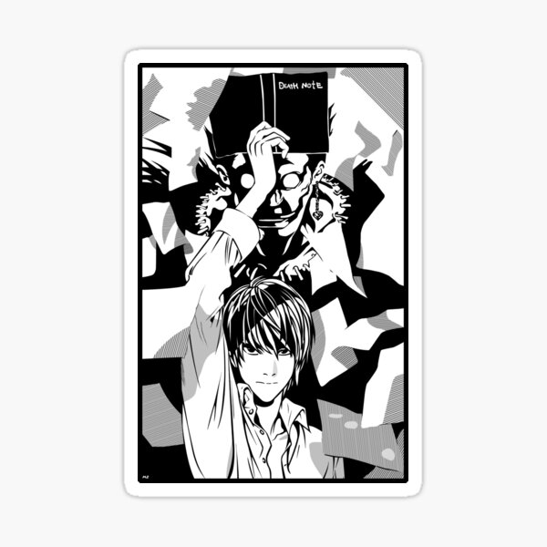 death note stickers redbubble