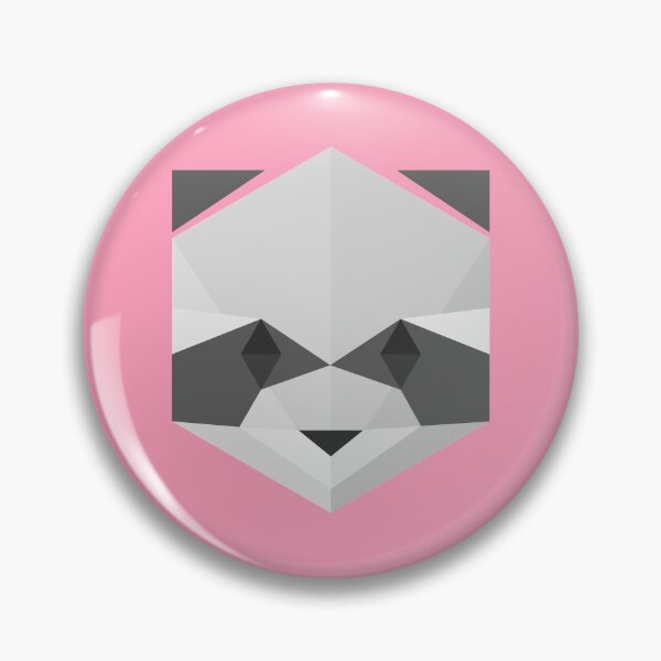 Item preview, Animinimal Raccoon (pink) designed and sold by animinimal.