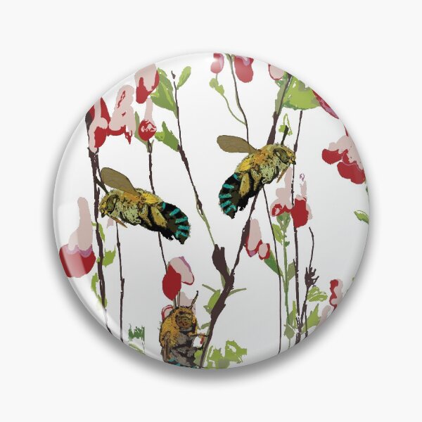 Item preview, The Blue Banded Bee by Chrissy Wild designed and sold by ChrissyWild.