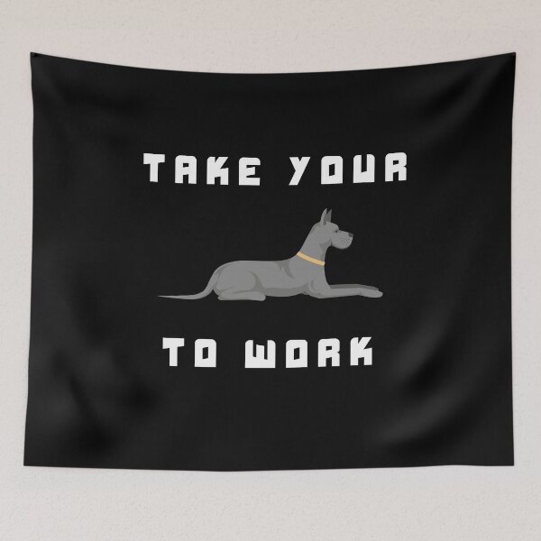 Item preview, take your Dog to work day designed and sold by Dieowl.