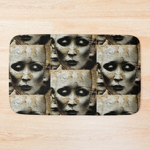 Item preview, ANCIENT WOMAN BURIED IN STONE designed and sold by johnnyssandart.