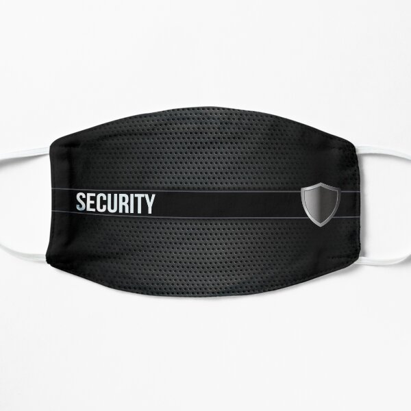 Security with a smile Flat Mask
