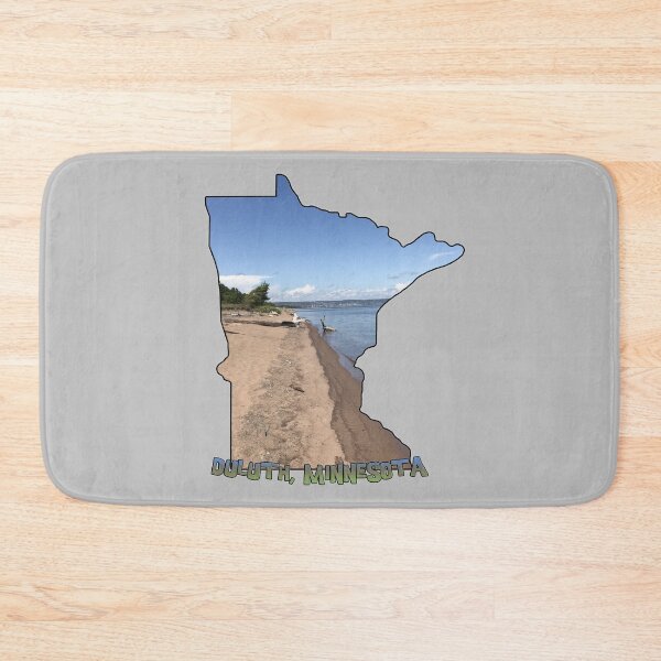 Item preview, Minnesota State Outline (Duluth and Lake Superior) designed and sold by gorff.