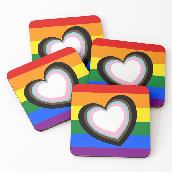 Item preview, New Pride Heart Flag  designed and sold by umeimages.