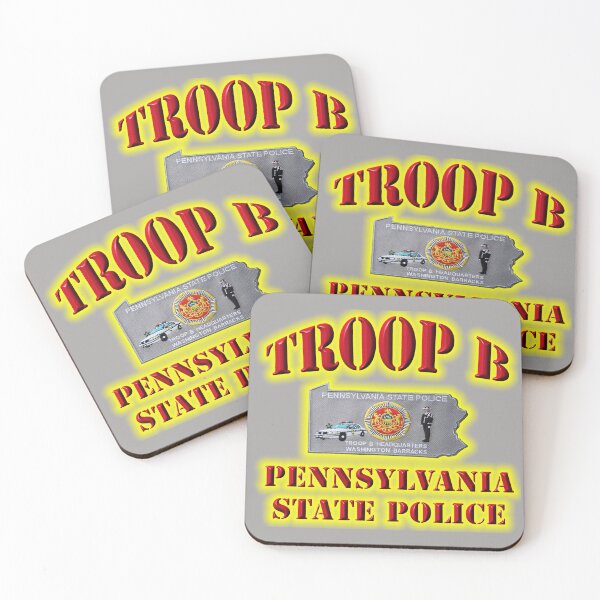 Item preview, Troop B Pennsylvania State Police designed and sold by Lawrence Baird.