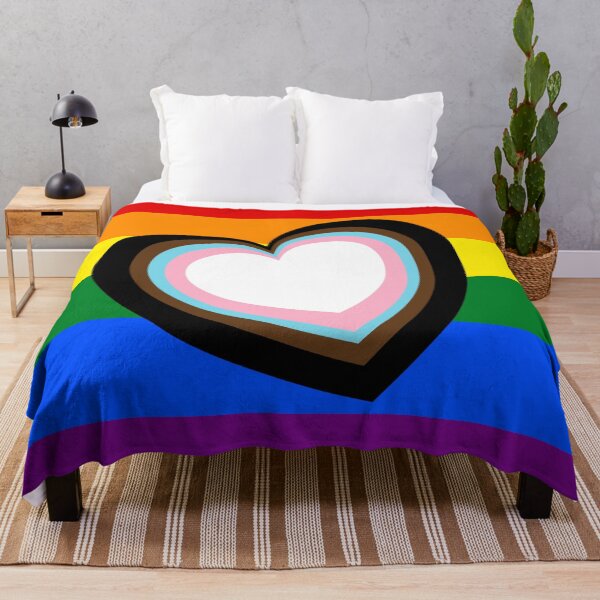 Item preview, New Pride Heart Flag  designed and sold by umeimages.