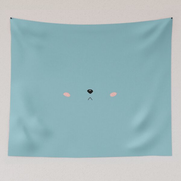 Item preview, Poutie Blue Face 2 designed and sold by StarRushCo.