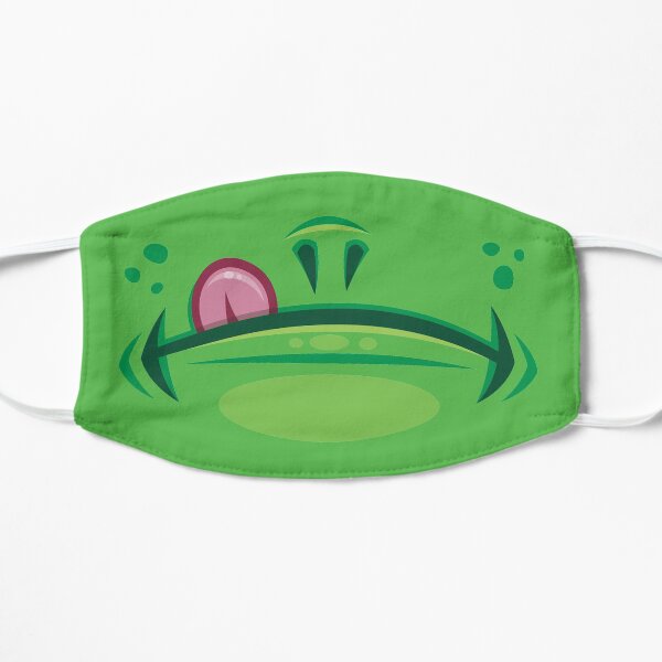 frog face mask with tongue