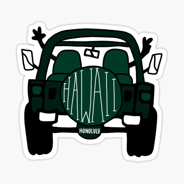 Artikel-Vorschau von Hawaii Jeep, designt und verkauft von Sara Han.