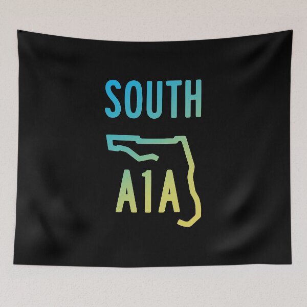 Item preview, A1A South Florida Beachfront Ave - Atlantic Coast Highway designed and sold by KoolMoDee.