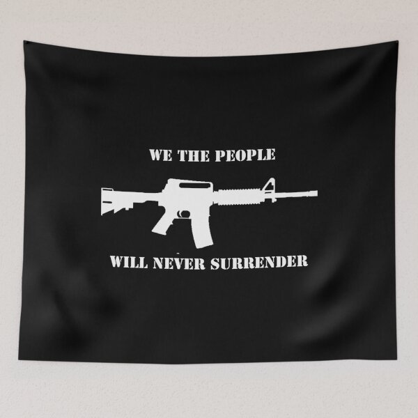 Item preview, We The People Never Surrender designed and sold by flippinsg.