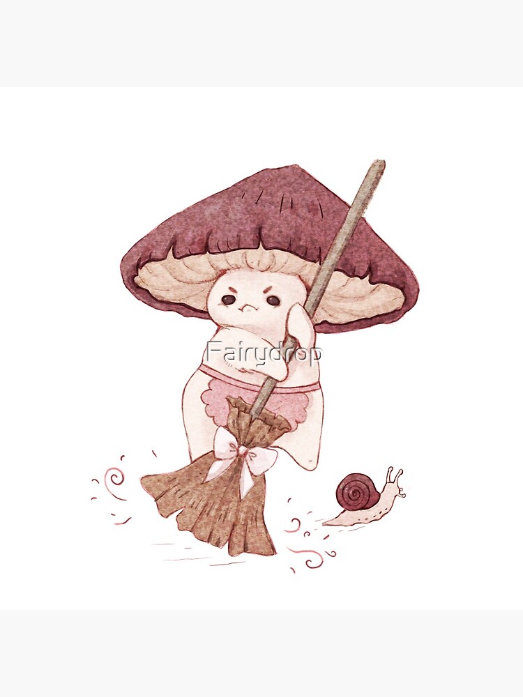 Angy mushroom does not like to clean by Fairydrop