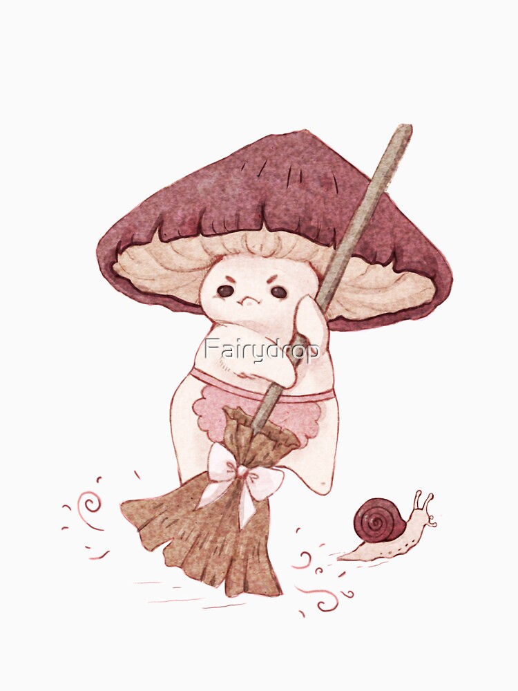 Angy mushroom does not like to clean by Fairydrop