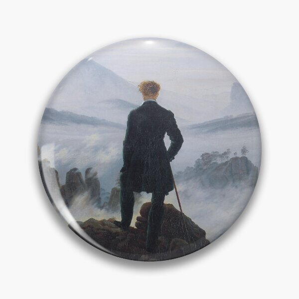 Item preview, Friedrich, Wanderer above the Sea of Fog designed and sold by Artigon.