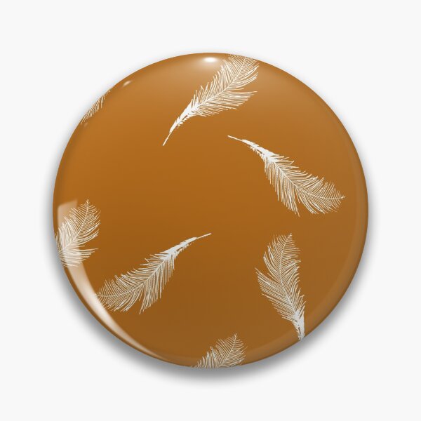 Item preview, Superb Lyrebird on ochre by Chrissy Wild designed and sold by ChrissyWild.