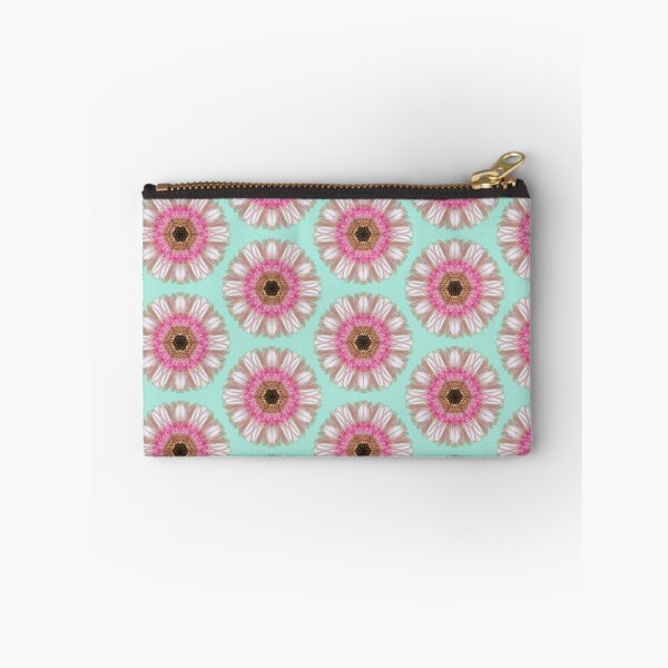 Item preview, Pink gerbera on duck egg designed and sold by LittleBettyMakes.