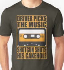 SUPERNATURAL - Driver Picks the Music.. Unisex T-Shirt