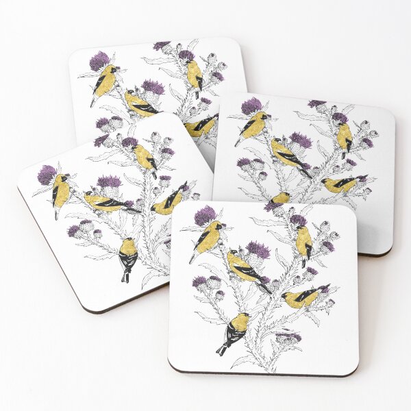 Item preview, Goldfinches designed and sold by Caitlin Rausch.
