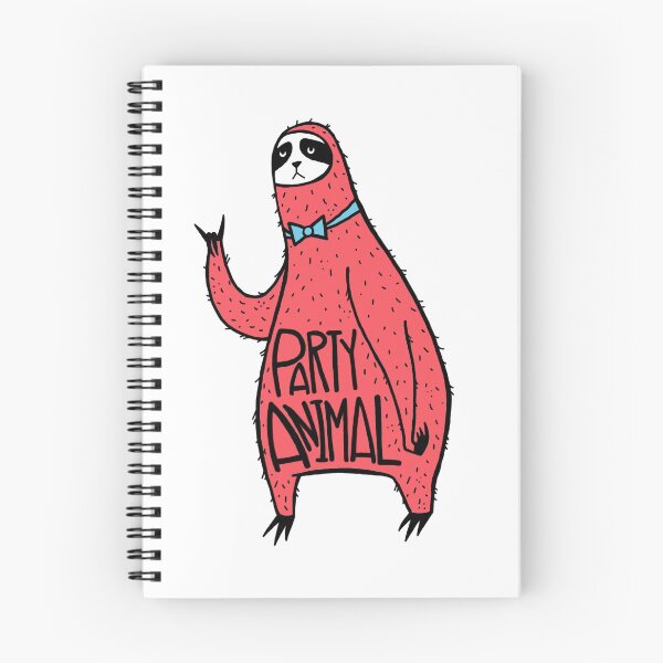 Item preview, Party Animal Sloth designed and sold by sarahawillis.