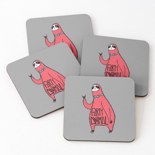 Item preview, Party Animal Sloth designed and sold by sarahawillis.